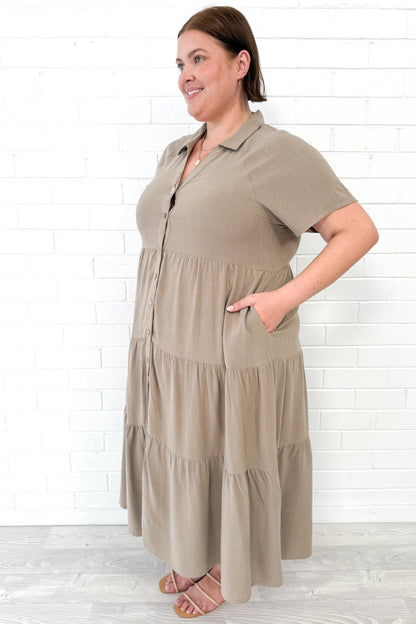 Alyssa Midi Dress - Summer Brights