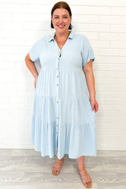 Alyssa Midi Dress - Summer Brights