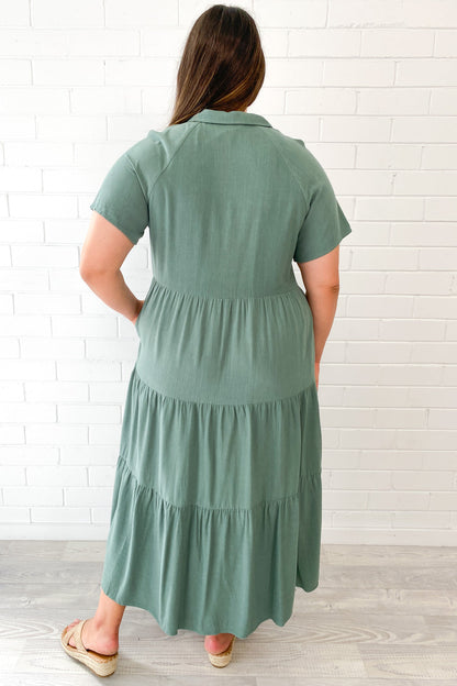 Alyssa Midi Dress - Summer Brights