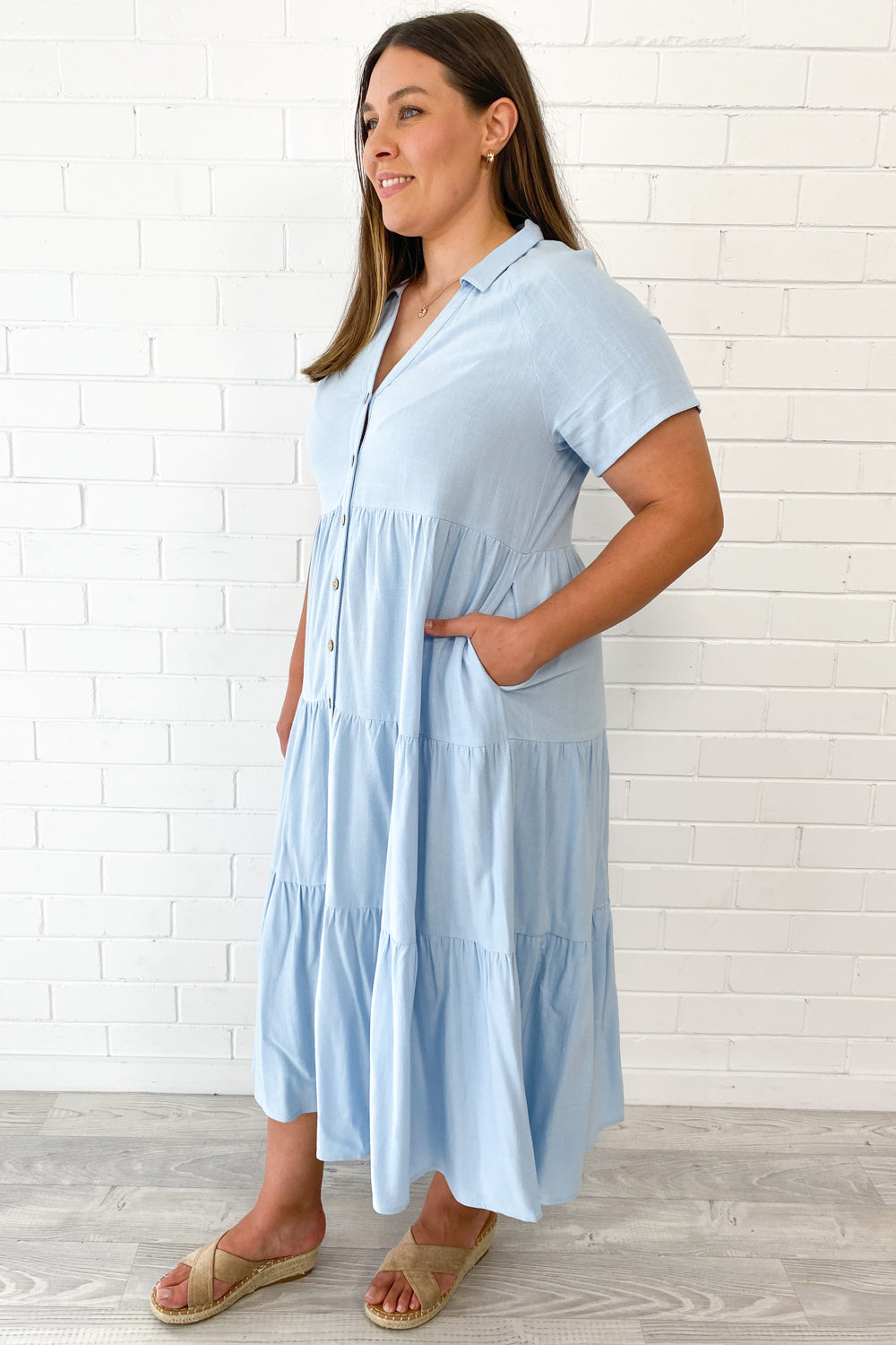 Alyssa Midi Dress - Summer Brights