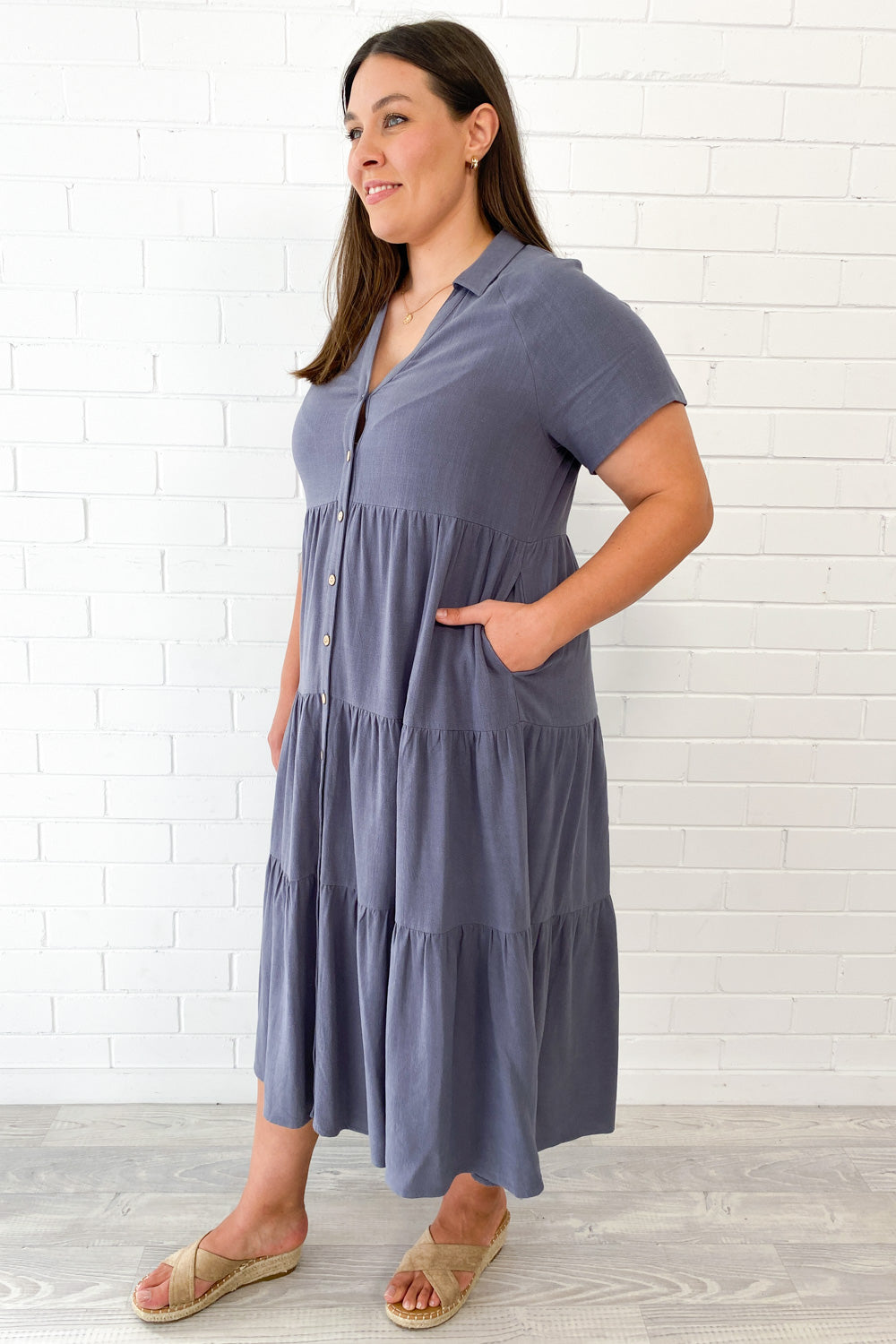 Alyssa Midi Dress - Summer Brights