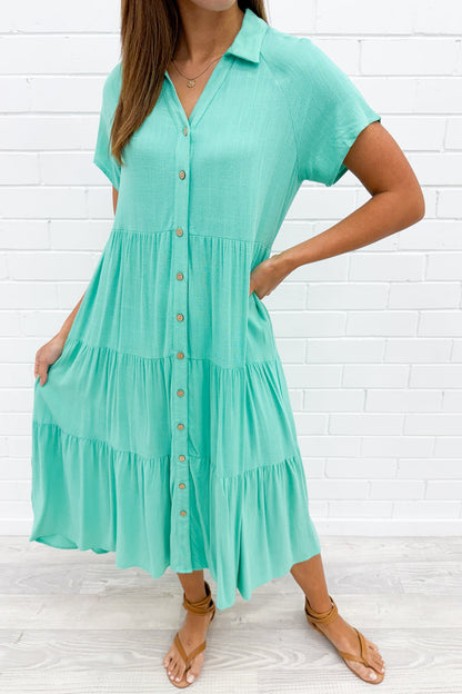 Alyssa Midi Dress - Summer Brights