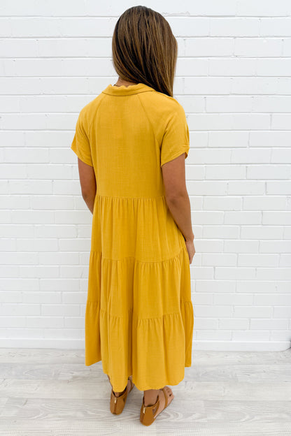 Alyssa Midi Dress - Summer Brights