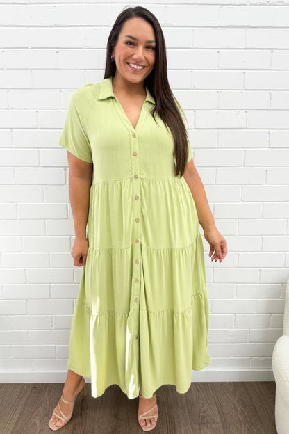 Alyssa Midi Dress - Summer Brights