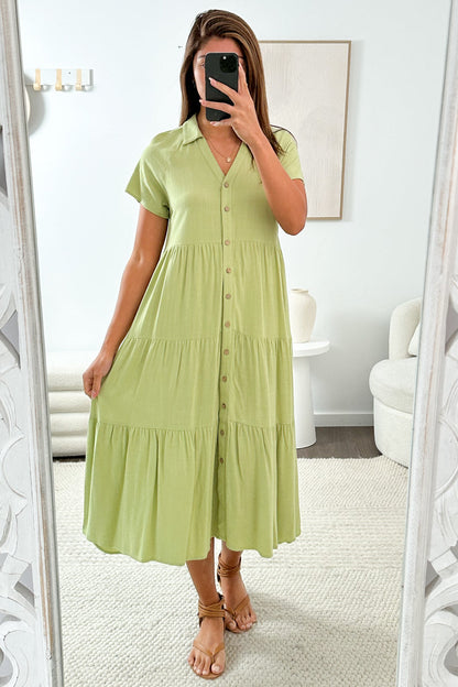 Alyssa Midi Dress - Summer Brights