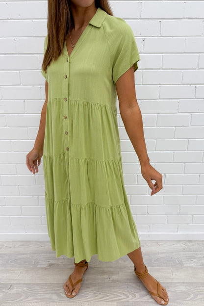 Alyssa Midi Dress - Summer Brights