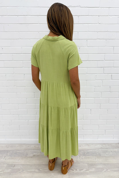 Alyssa Midi Dress - Summer Brights