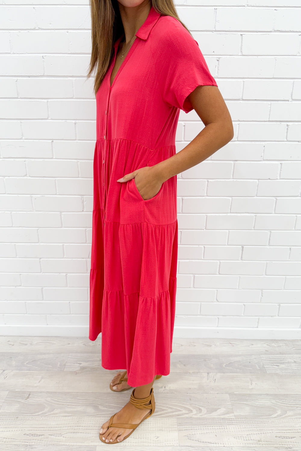 Alyssa Midi Dress - Summer Brights