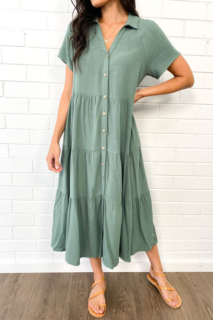 Alyssa Midi Dress - Summer Brights