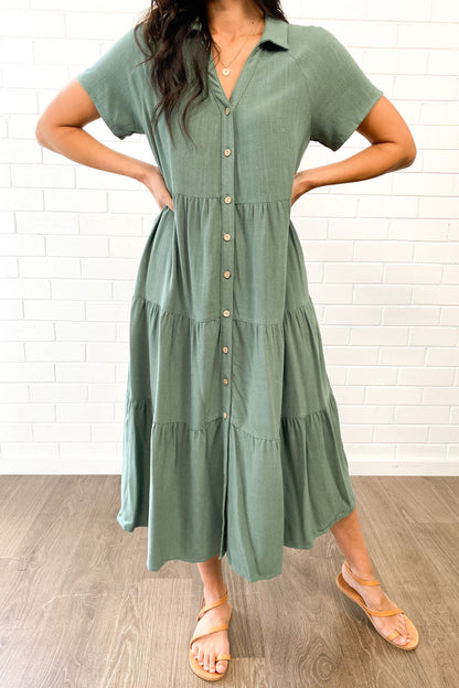 Alyssa Midi Dress - Summer Brights