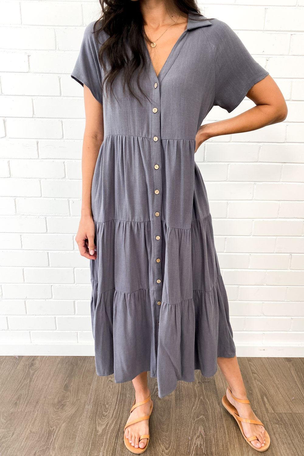 Alyssa Midi Dress - Summer Brights