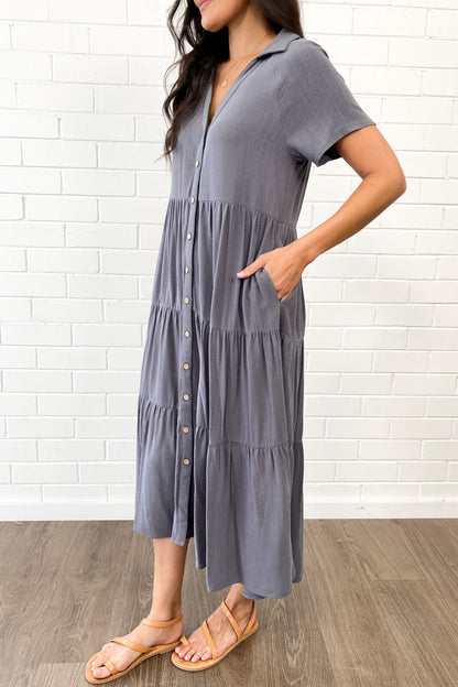 Alyssa Midi Dress - Summer Brights