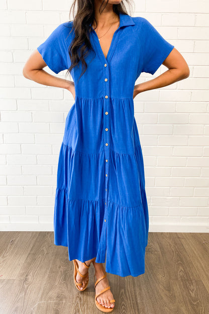 Alyssa Midi Dress - Summer Brights