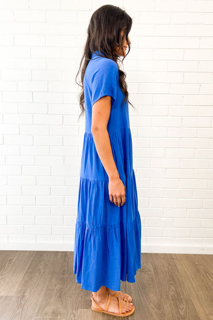 Alyssa Midi Dress - Summer Brights