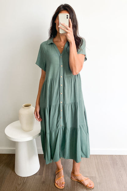 Alyssa Midi Dress - Summer Brights