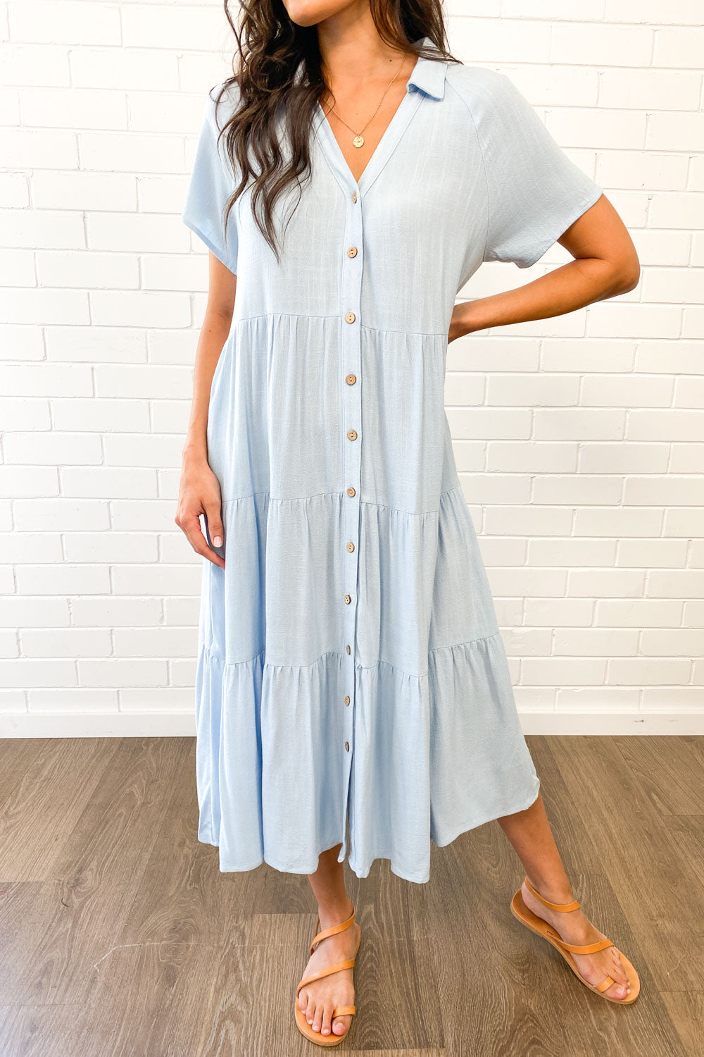 Alyssa Midi Dress - Summer Brights