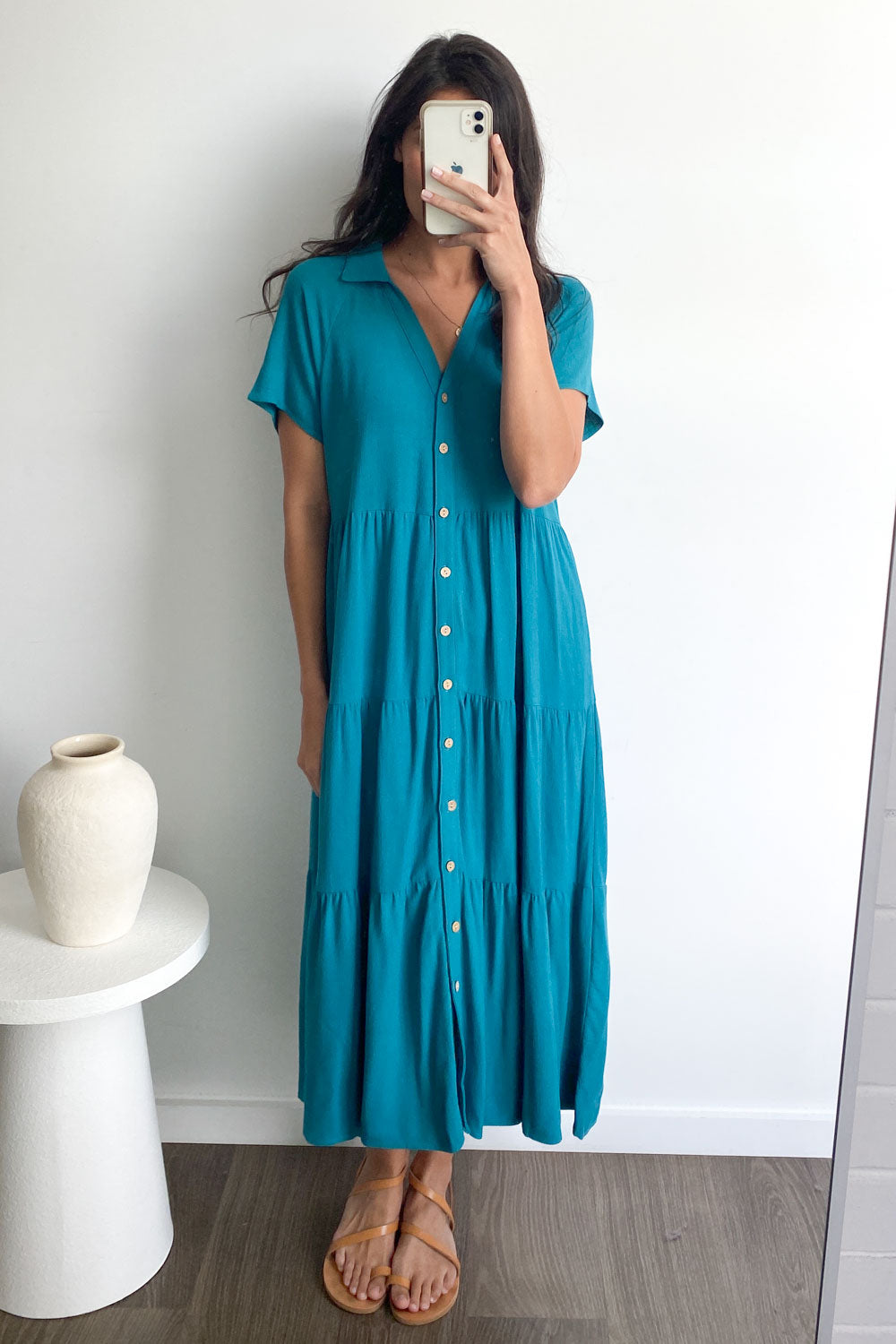 Alyssa Midi Dress - Summer Brights