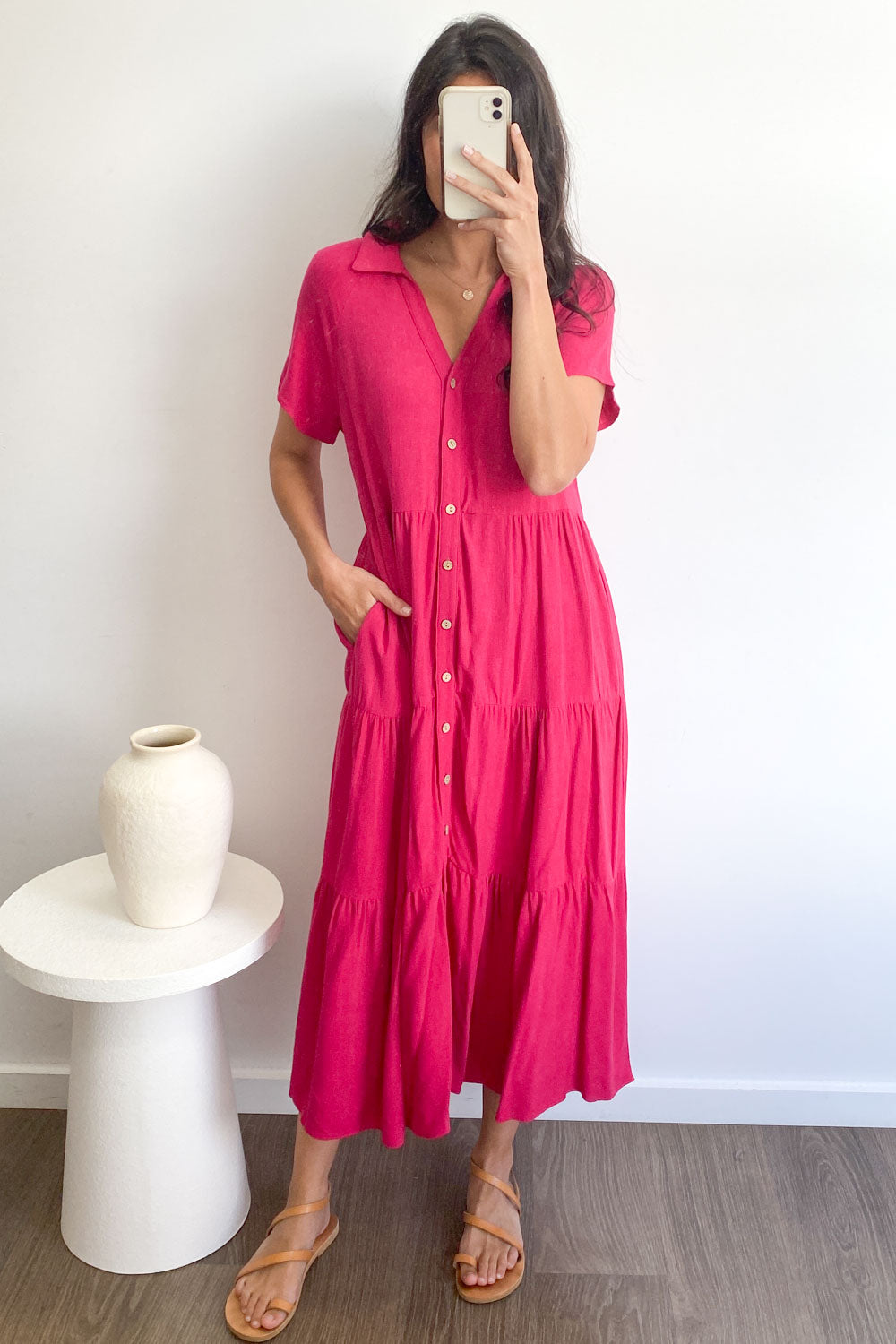 Alyssa Midi Dress - Summer Brights
