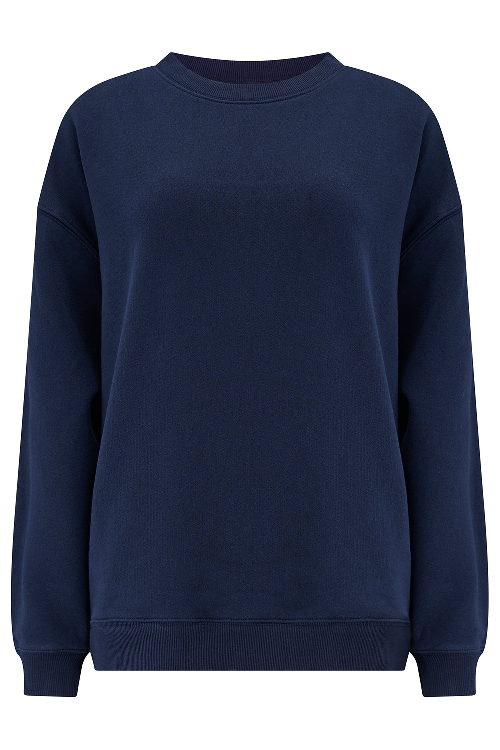 Eadie Relaxed Sweatshirt - Navy, Midnight Magic Tiger