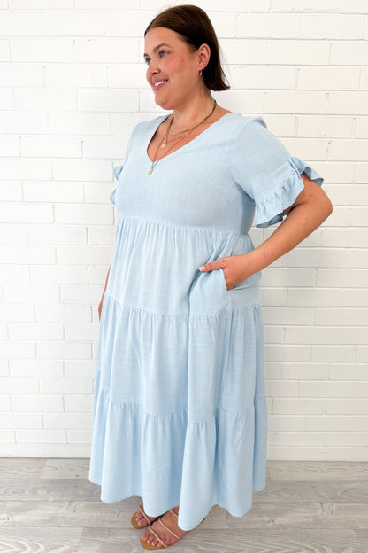 Michelle Midi Dress - Summer Brights