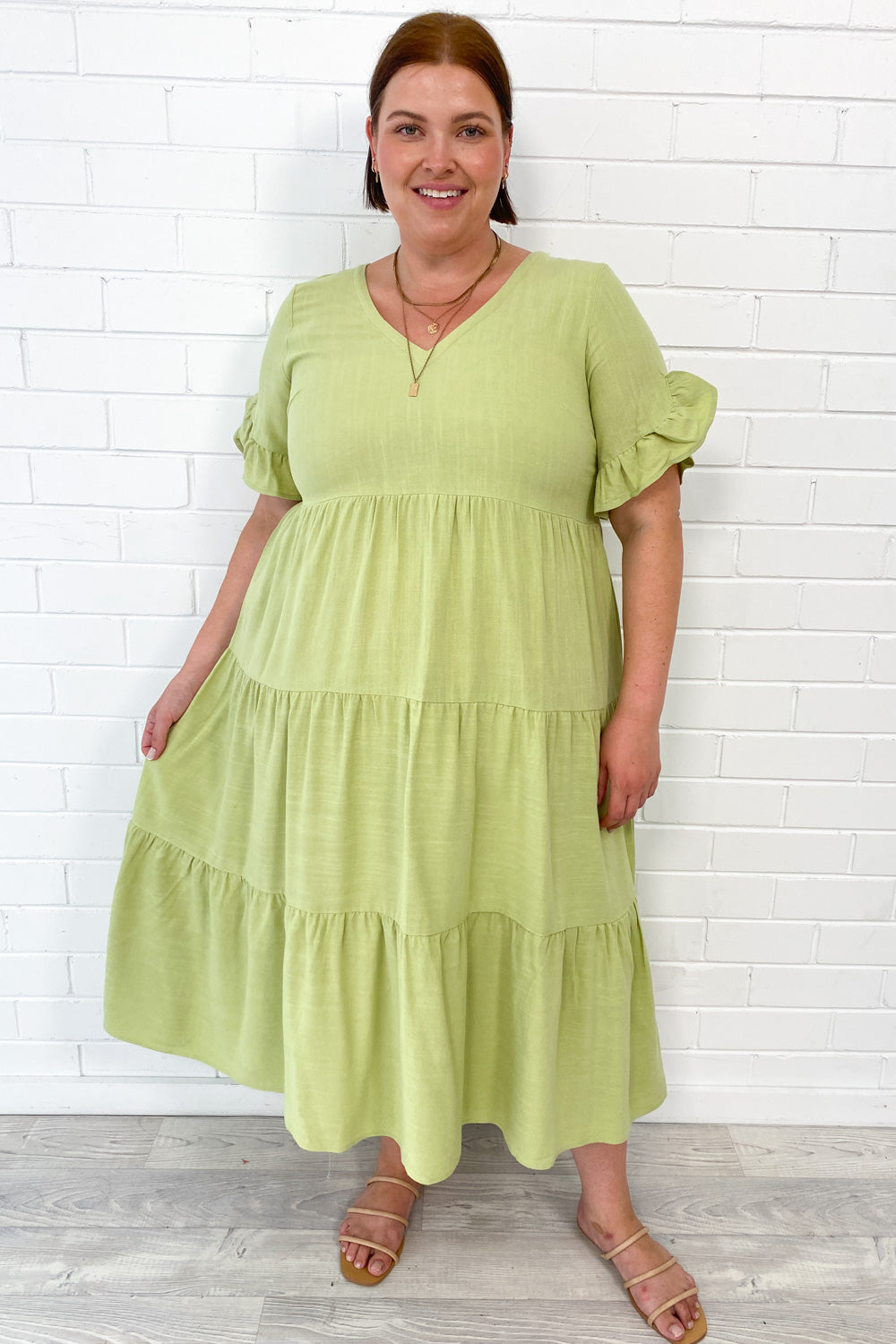 Michelle Midi Dress - Summer Brights