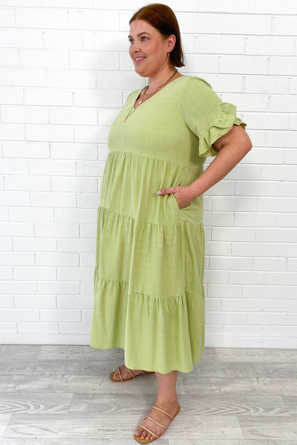 Michelle Midi Dress - Summer Brights