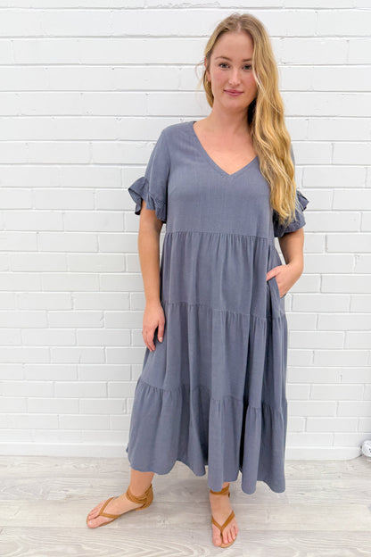 Michelle Midi Dress - Summer Brights