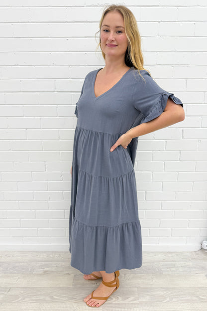 Michelle Midi Dress - Summer Brights