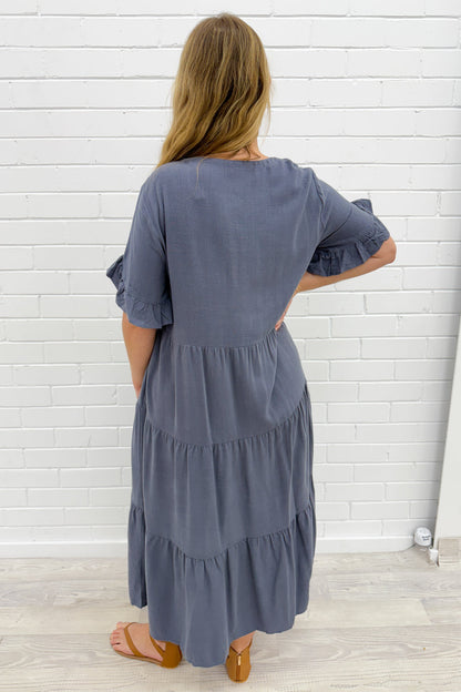 Michelle Midi Dress - Summer Brights