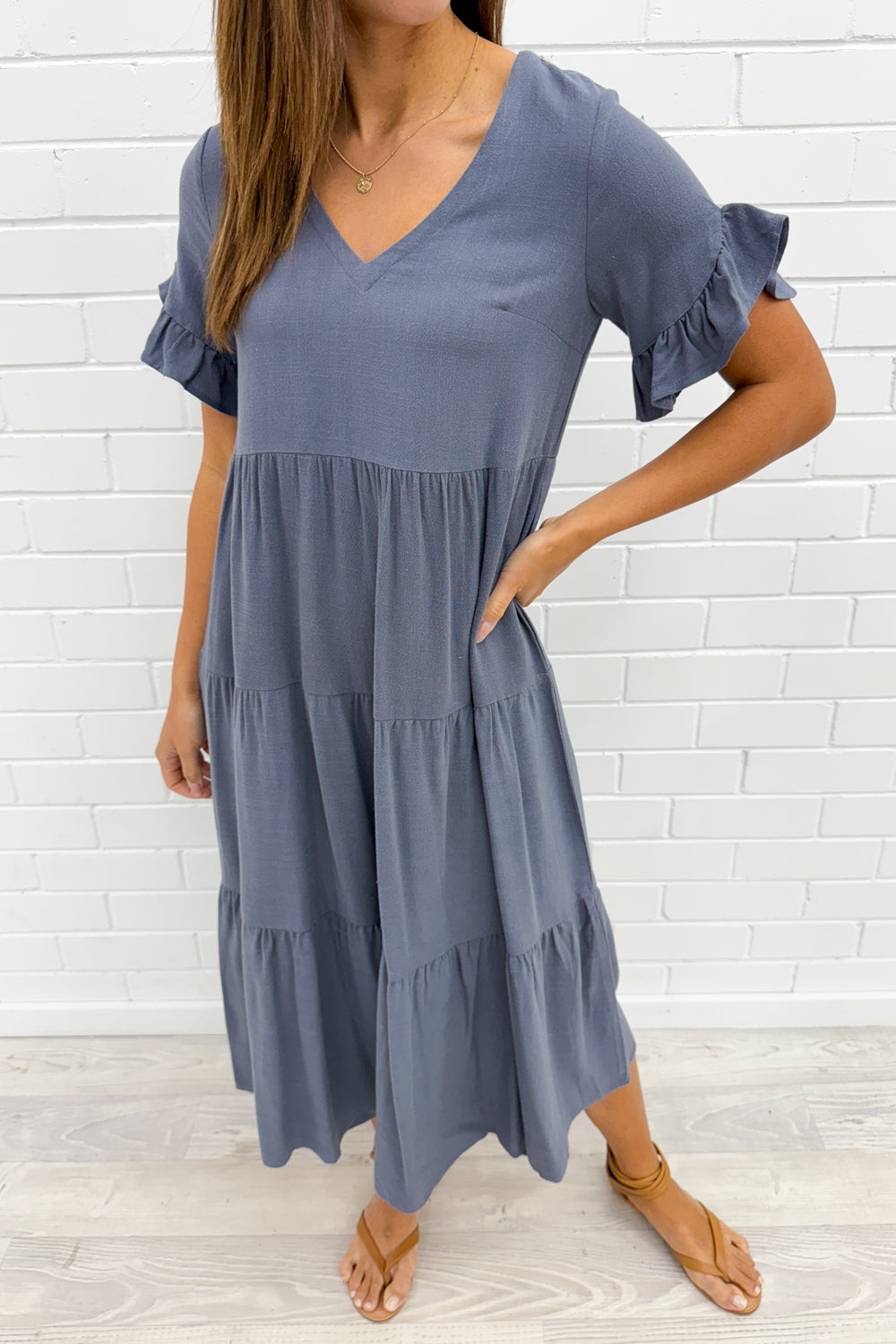 Michelle Midi Dress - Summer Brights