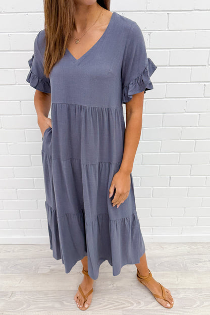 Michelle Midi Dress - Summer Brights