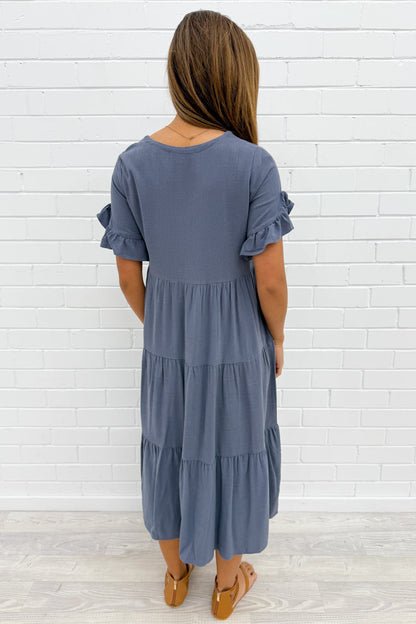 Michelle Midi Dress - Summer Brights