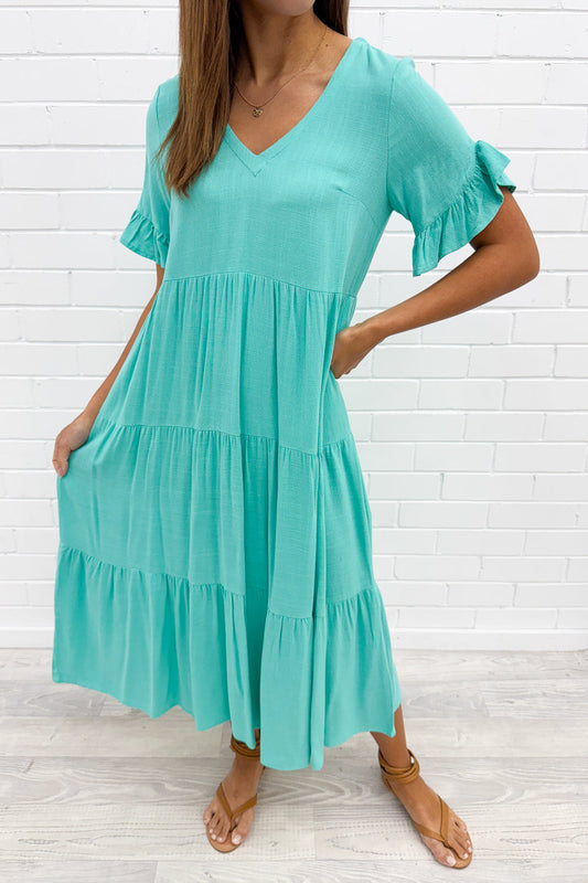 Michelle Midi Dress - Summer Brights