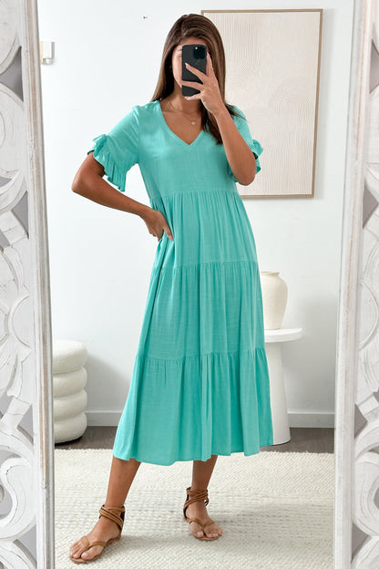 Michelle Midi Dress - Summer Brights