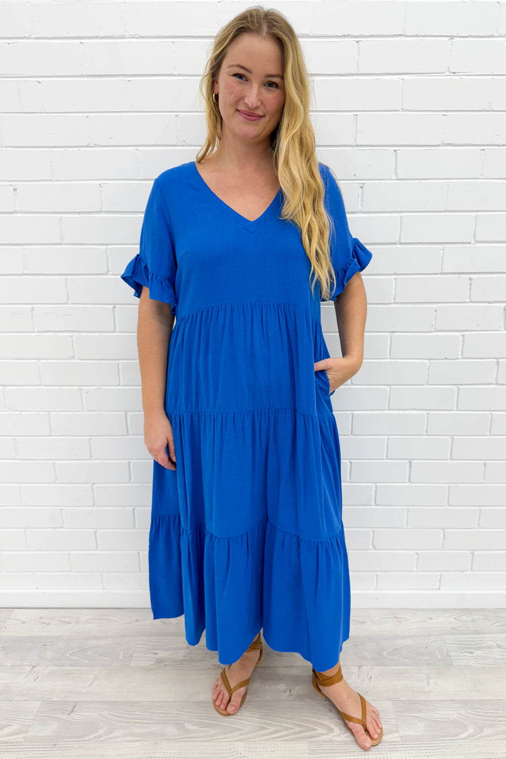 Michelle Midi Dress - Summer Brights