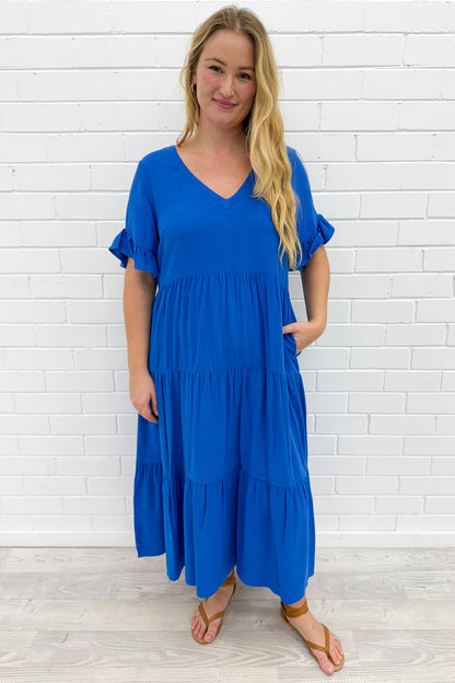 Michelle Midi Dress - Summer Brights