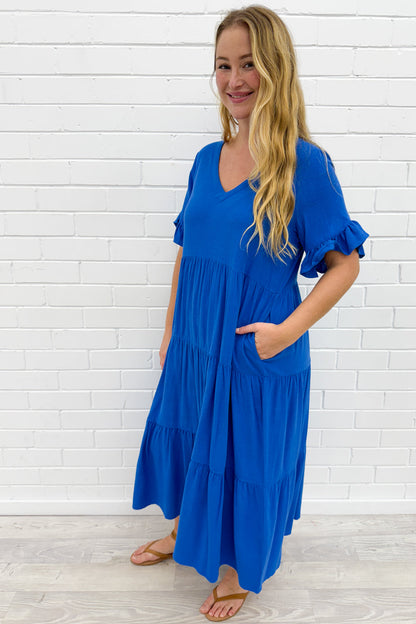 Michelle Midi Dress - Summer Brights