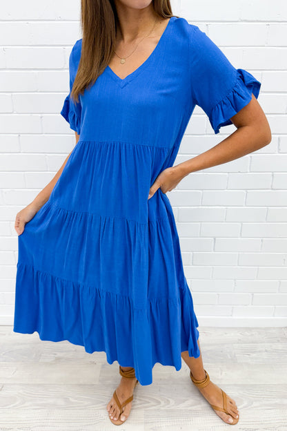 Michelle Midi Dress - Summer Brights