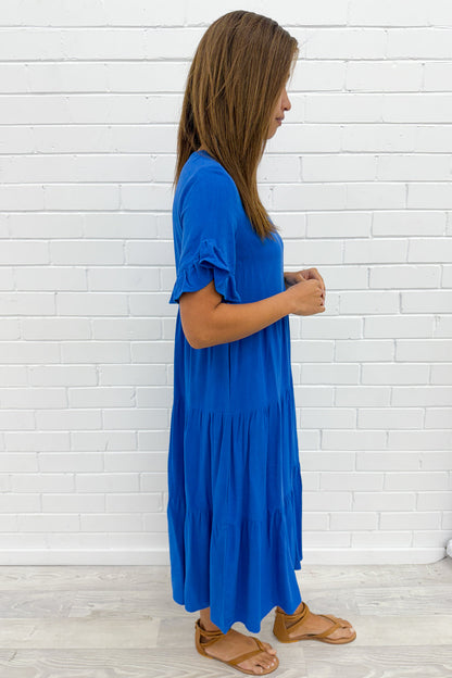 Michelle Midi Dress - Summer Brights