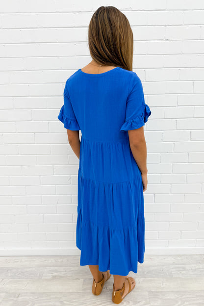 Michelle Midi Dress - Summer Brights