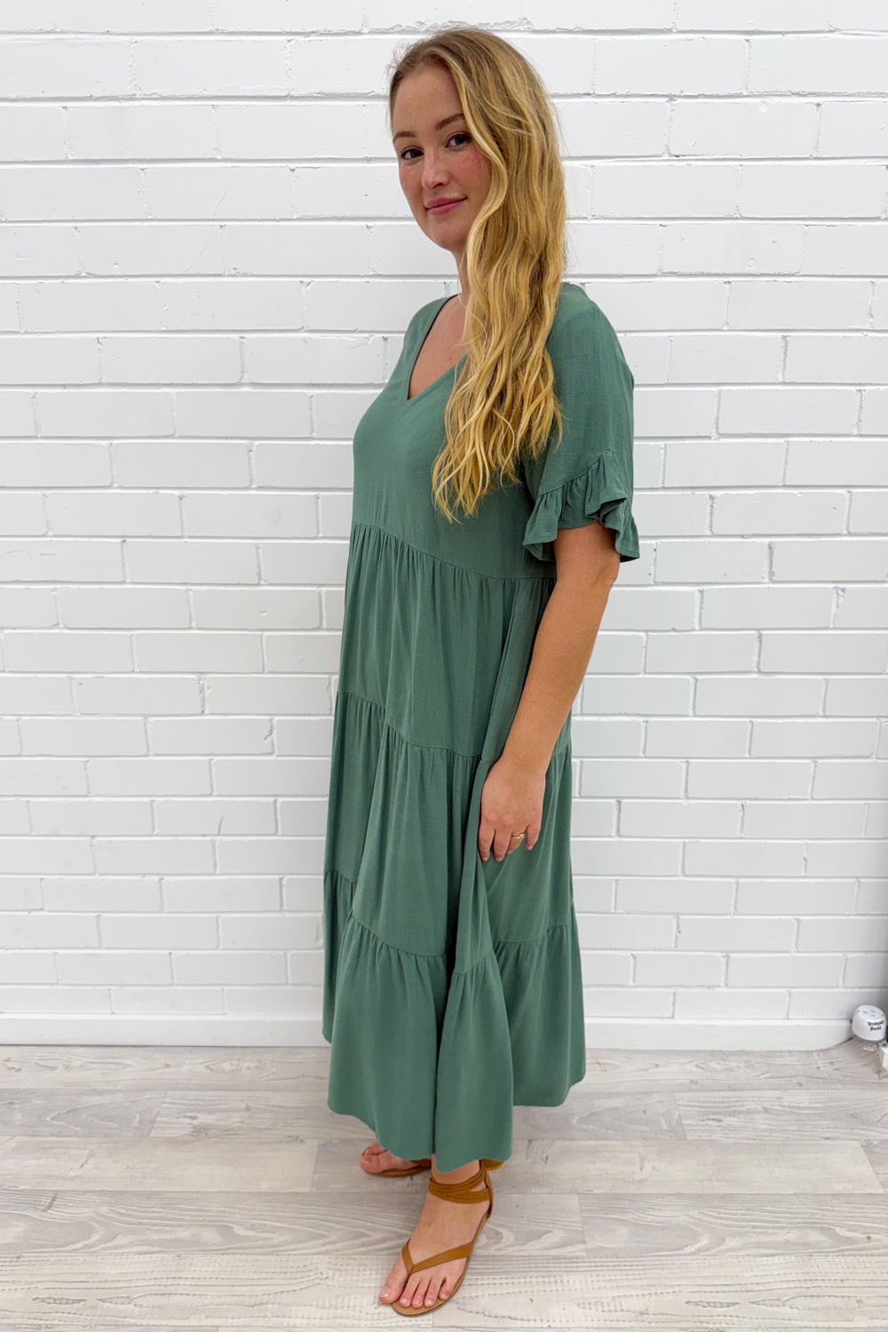 Michelle Midi Dress - Summer Brights