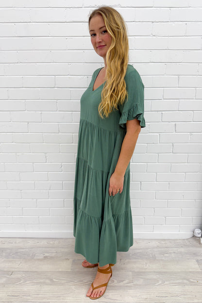 Michelle Midi Dress - Summer Brights