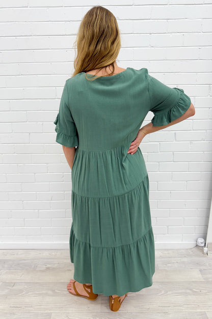 Michelle Midi Dress - Summer Brights