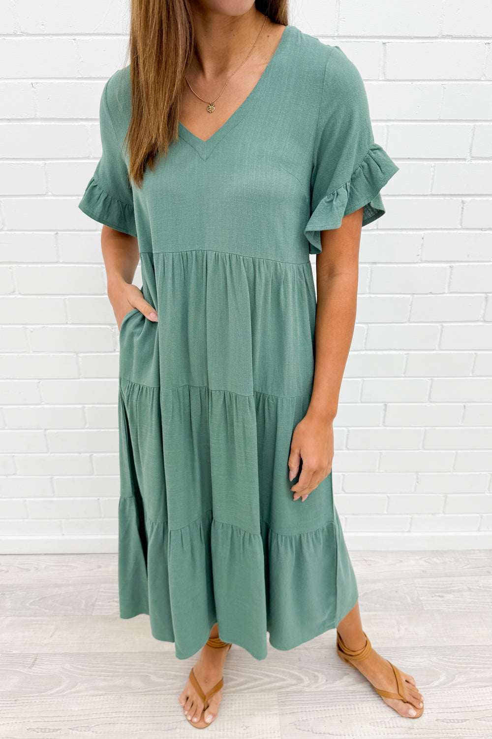 Michelle Midi Dress - Summer Brights