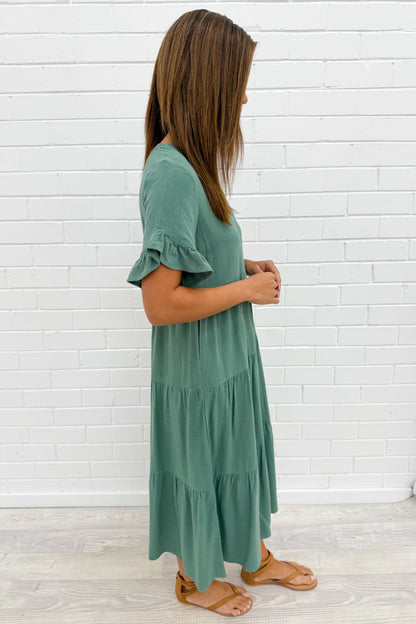 Michelle Midi Dress - Summer Brights