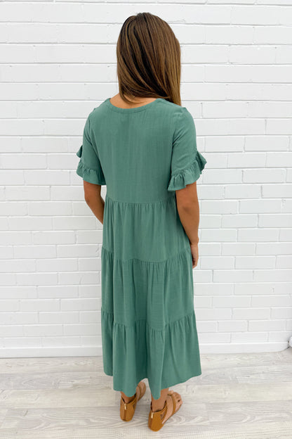 Michelle Midi Dress - Summer Brights