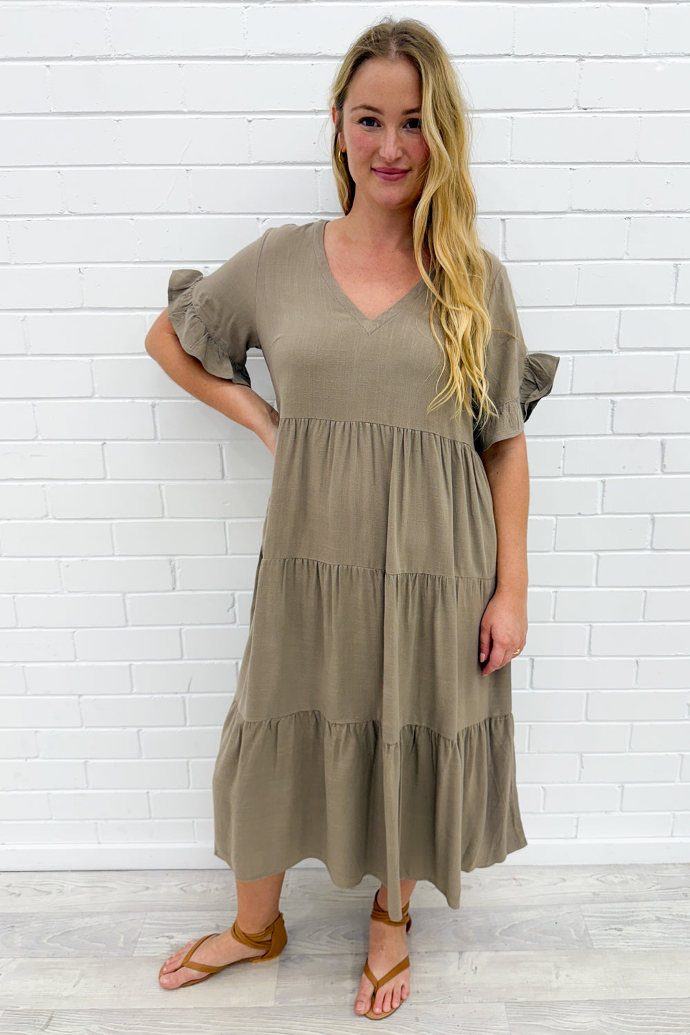 Michelle Midi Dress - Summer Brights