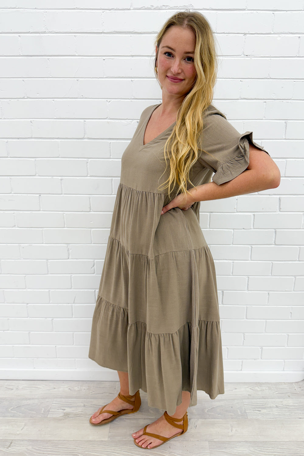 Michelle Midi Dress - Summer Brights