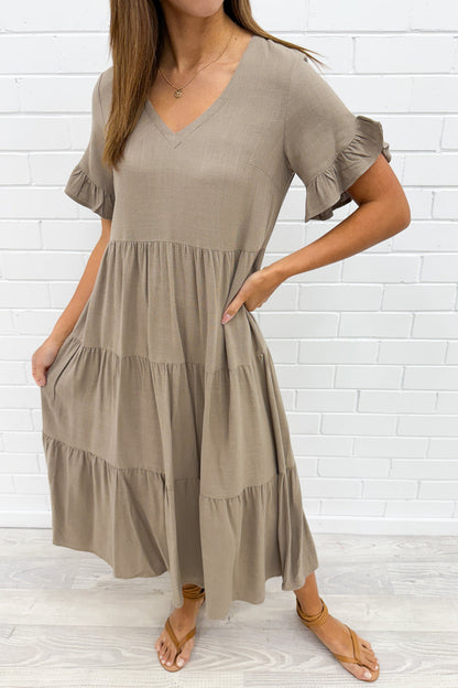 Michelle Midi Dress - Summer Brights