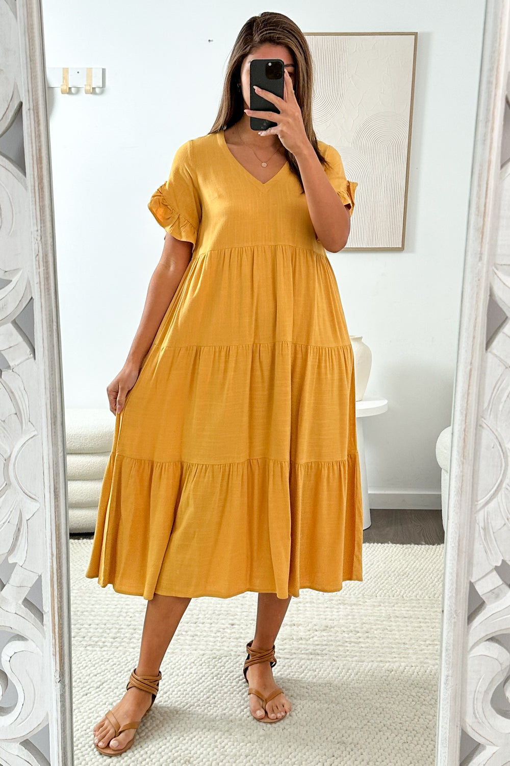 Michelle Midi Dress - Summer Brights